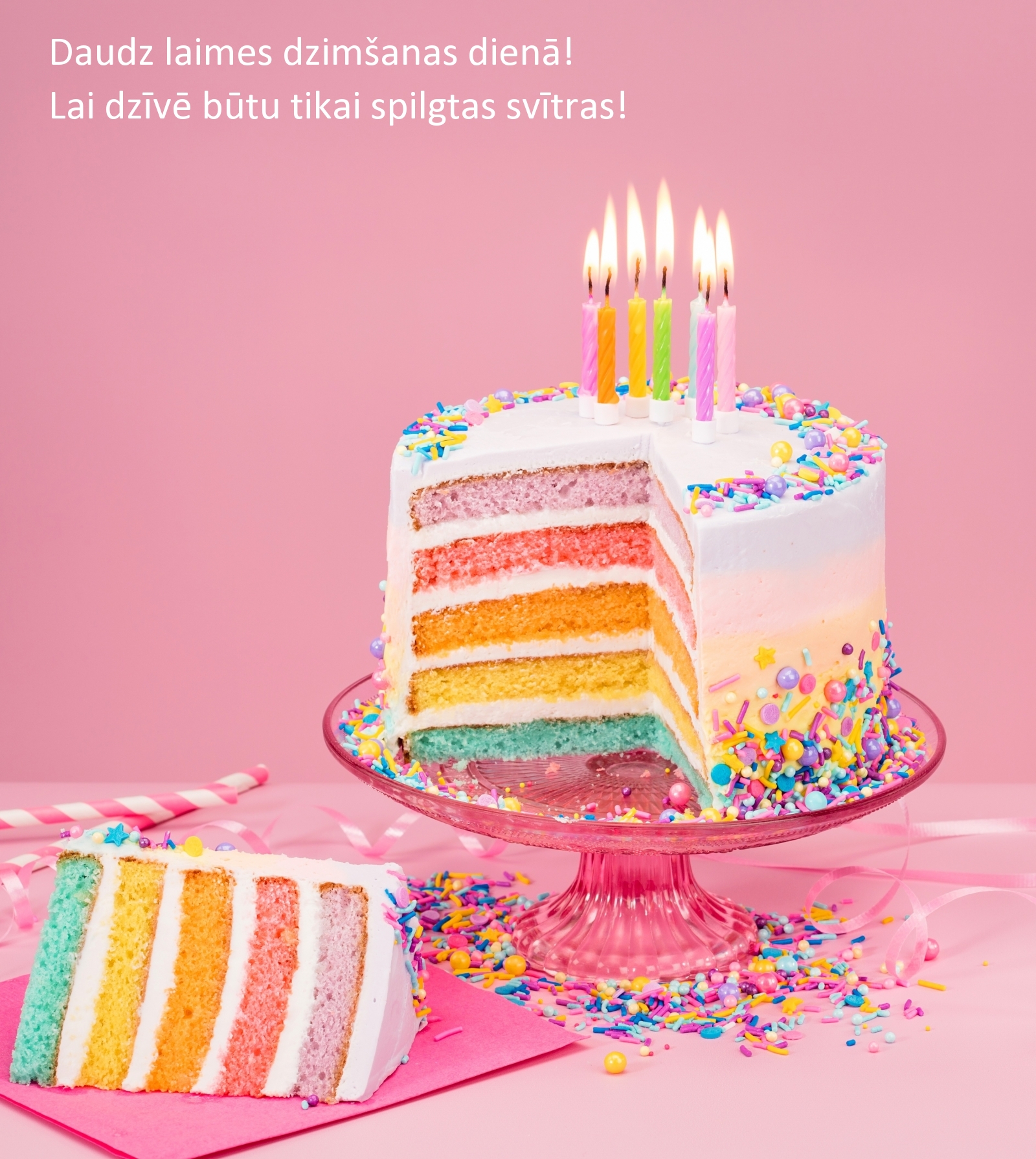 Daudz laimes dzimšanas dienā!