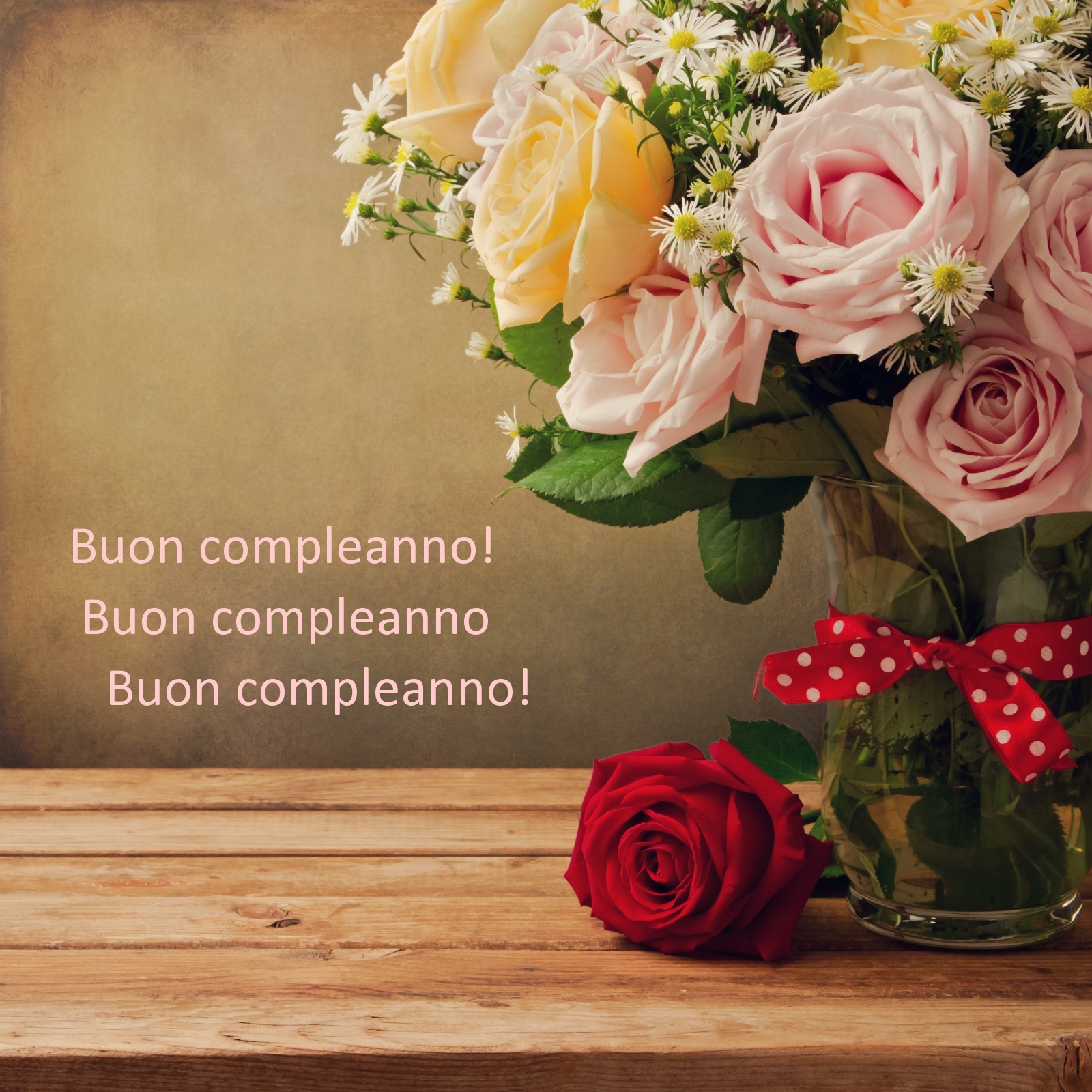 Buon compleanno! Buon compleanno Buon compleanno!