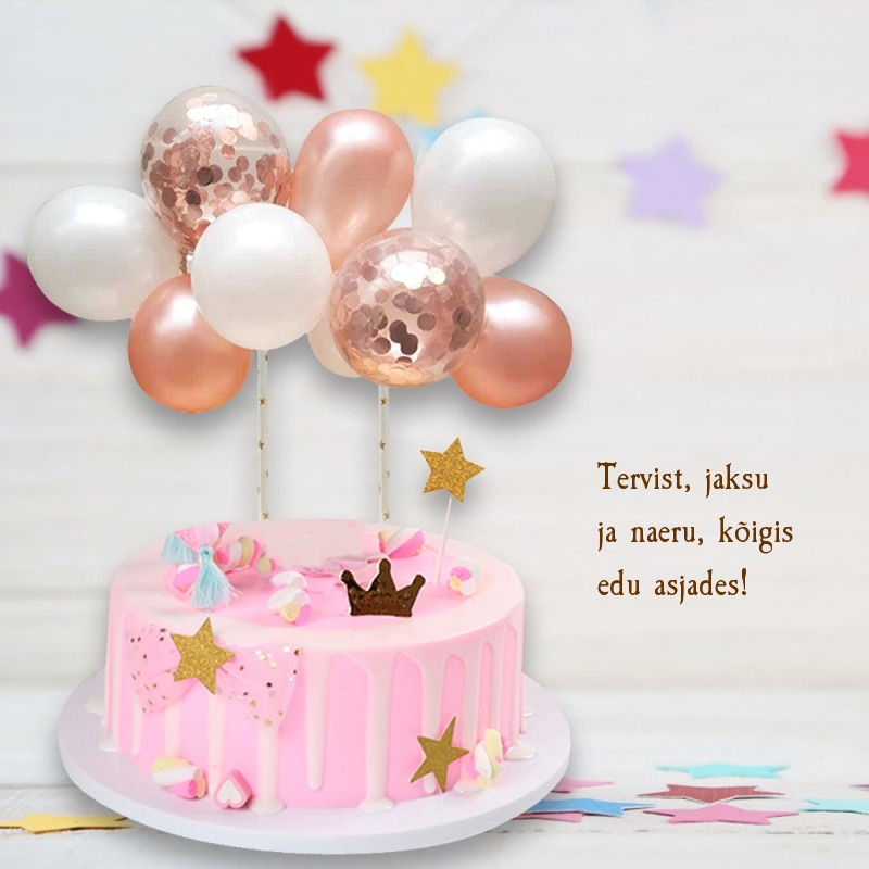 Tervist, jaksu ja naeru, kõigis edu asjades!