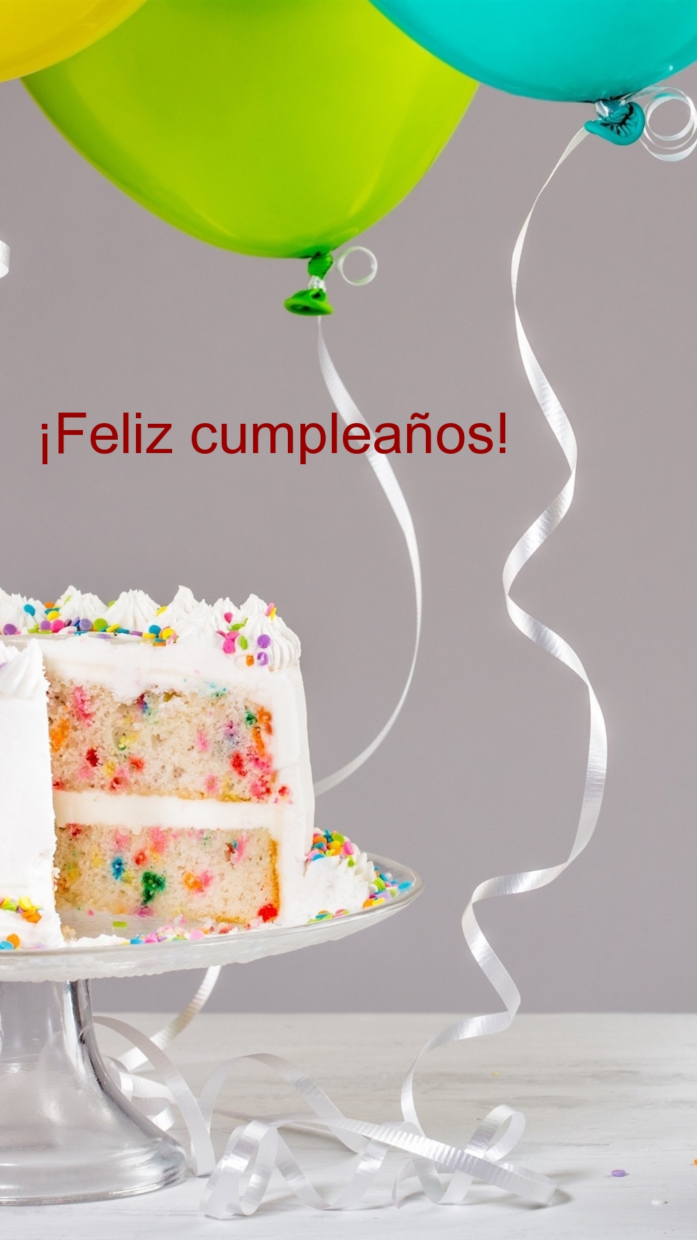 ¡Feliz cumpleaños!