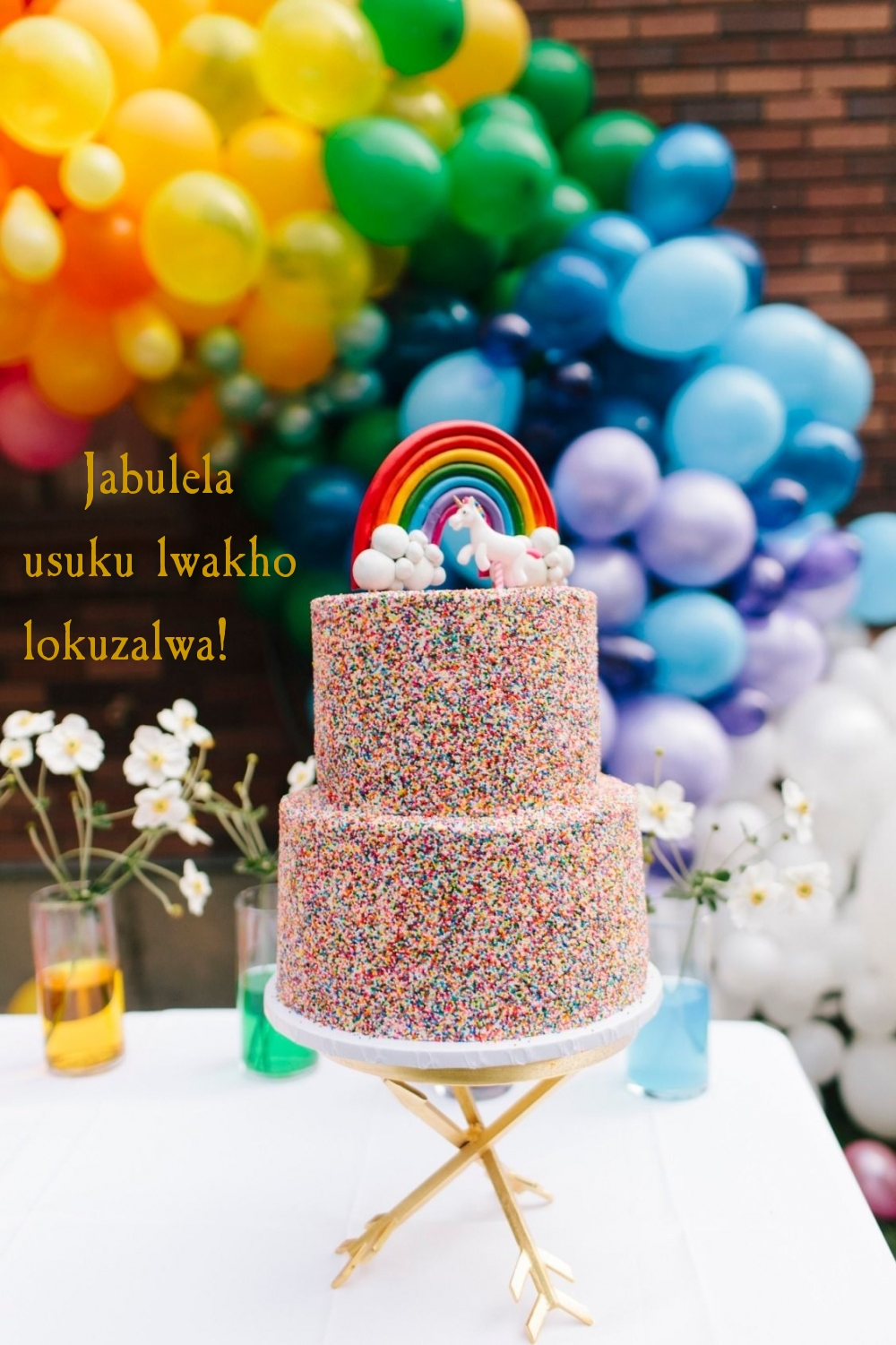 Jabulela usuku lwakho lokuzalwa!
