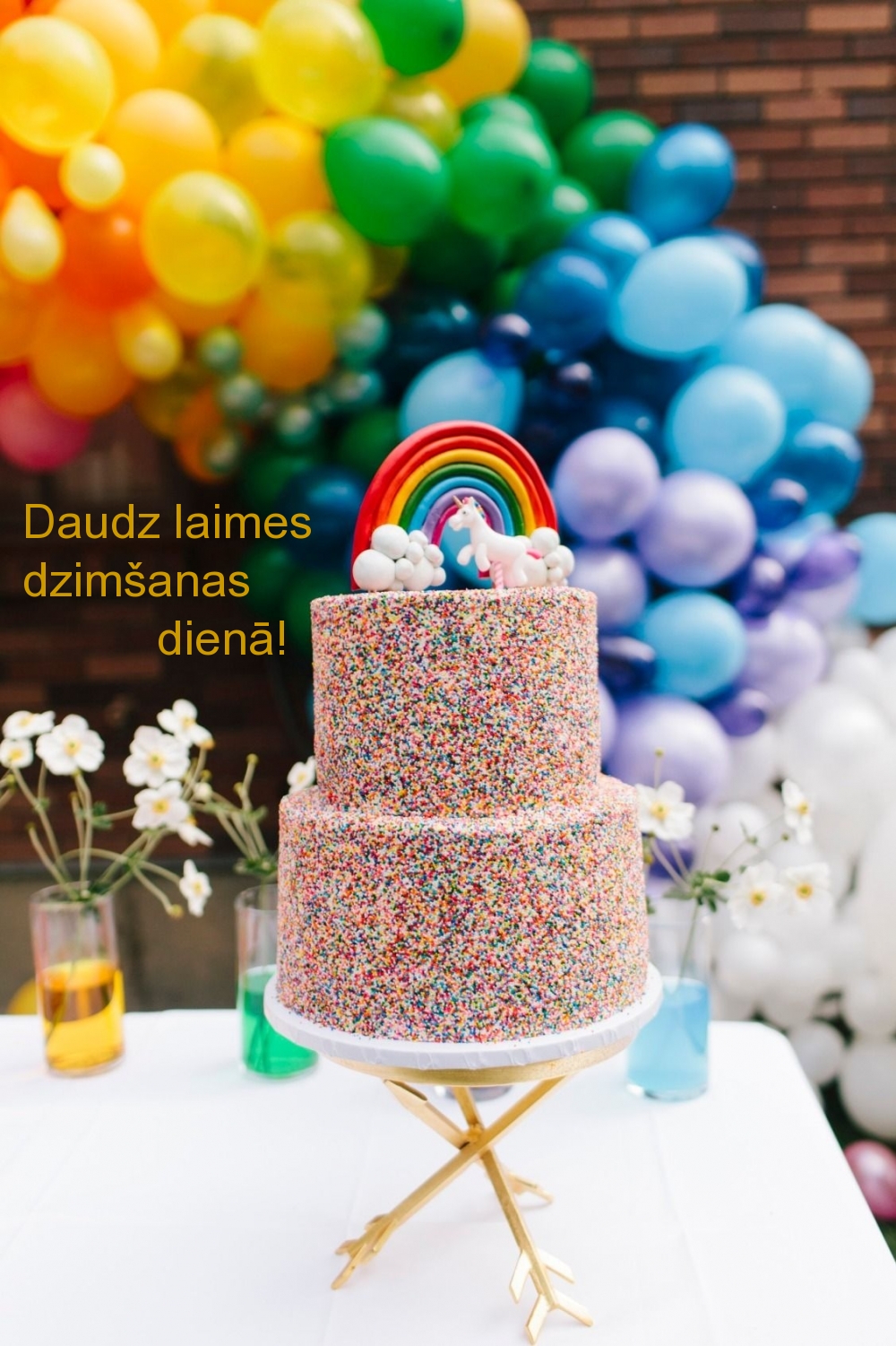 Daudz laimes dzimšanas dienā!