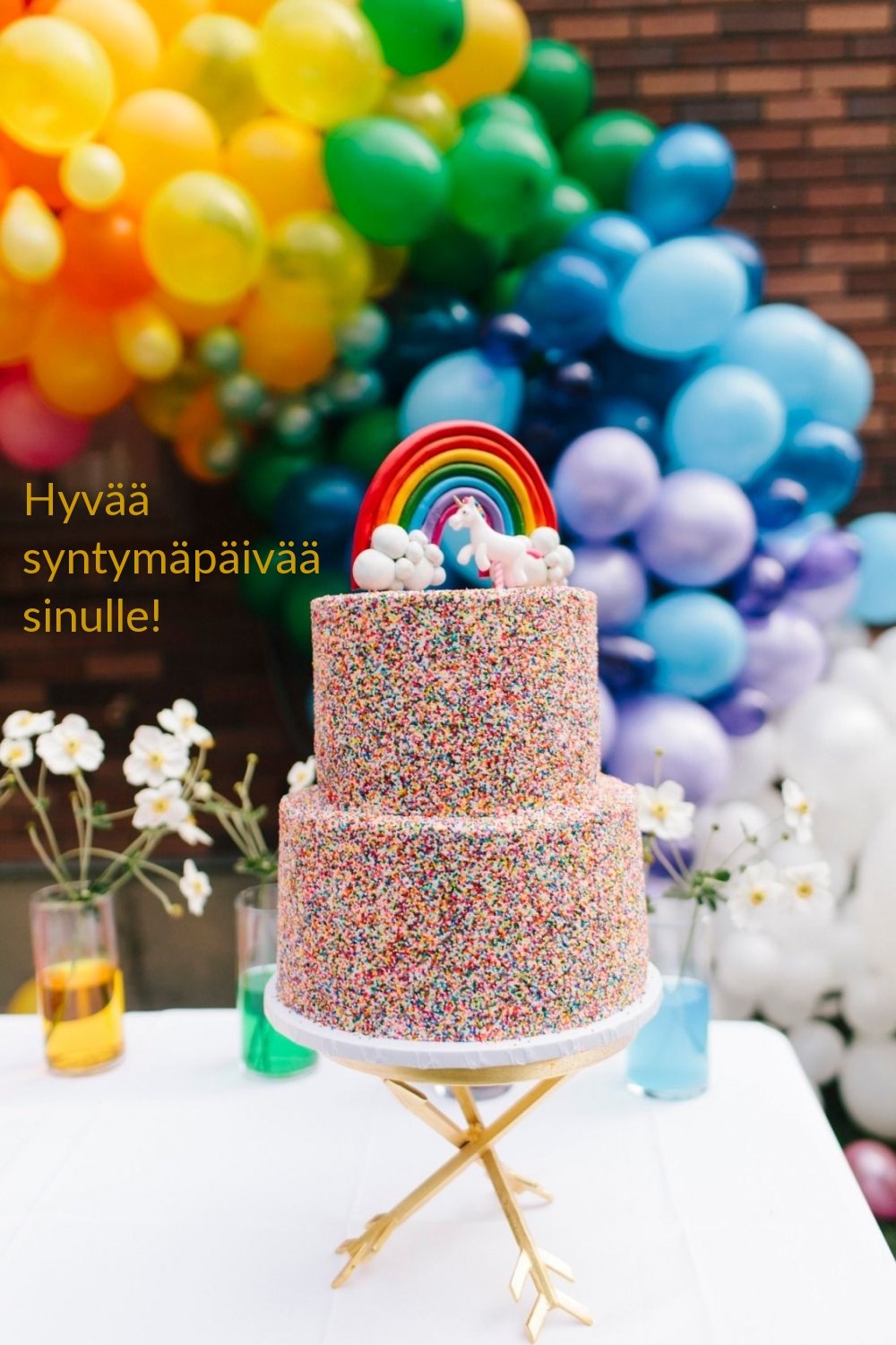 Hyvää syntymäpäivää sinulle!