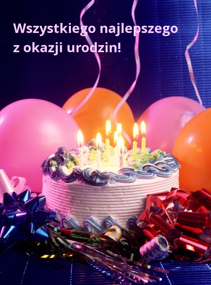 Wszystkiego najlepszego z okazji urodzin!