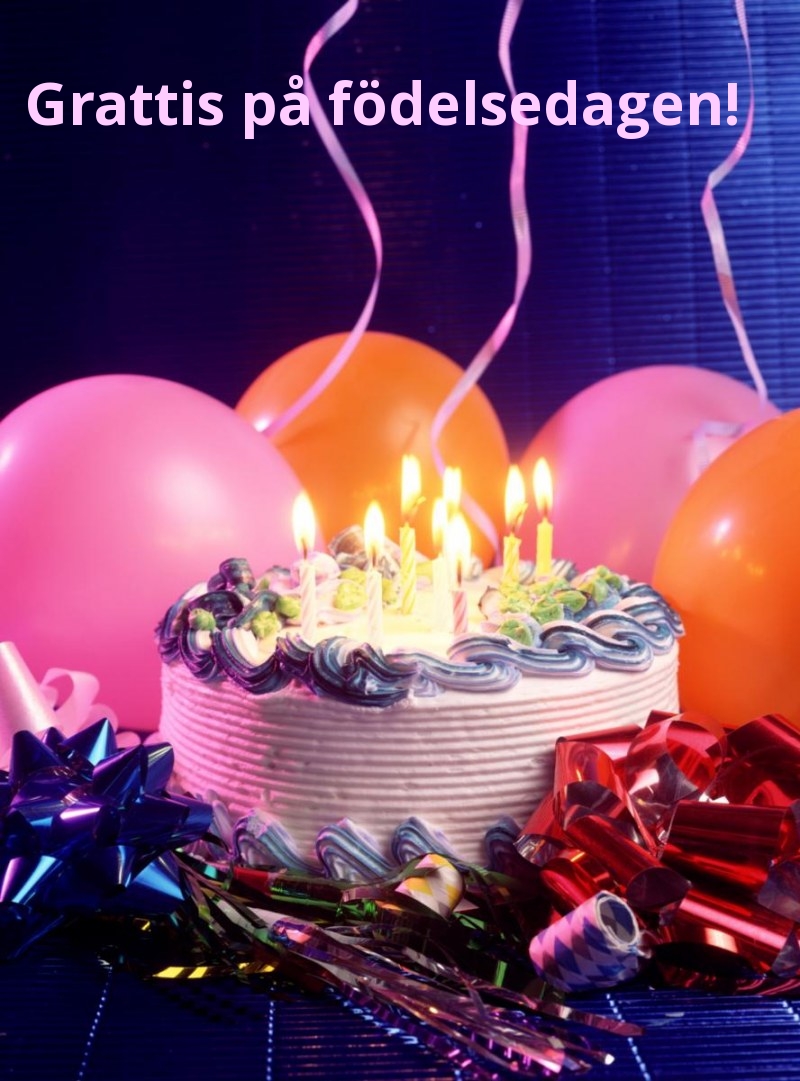 Grattis på födelsedagen!