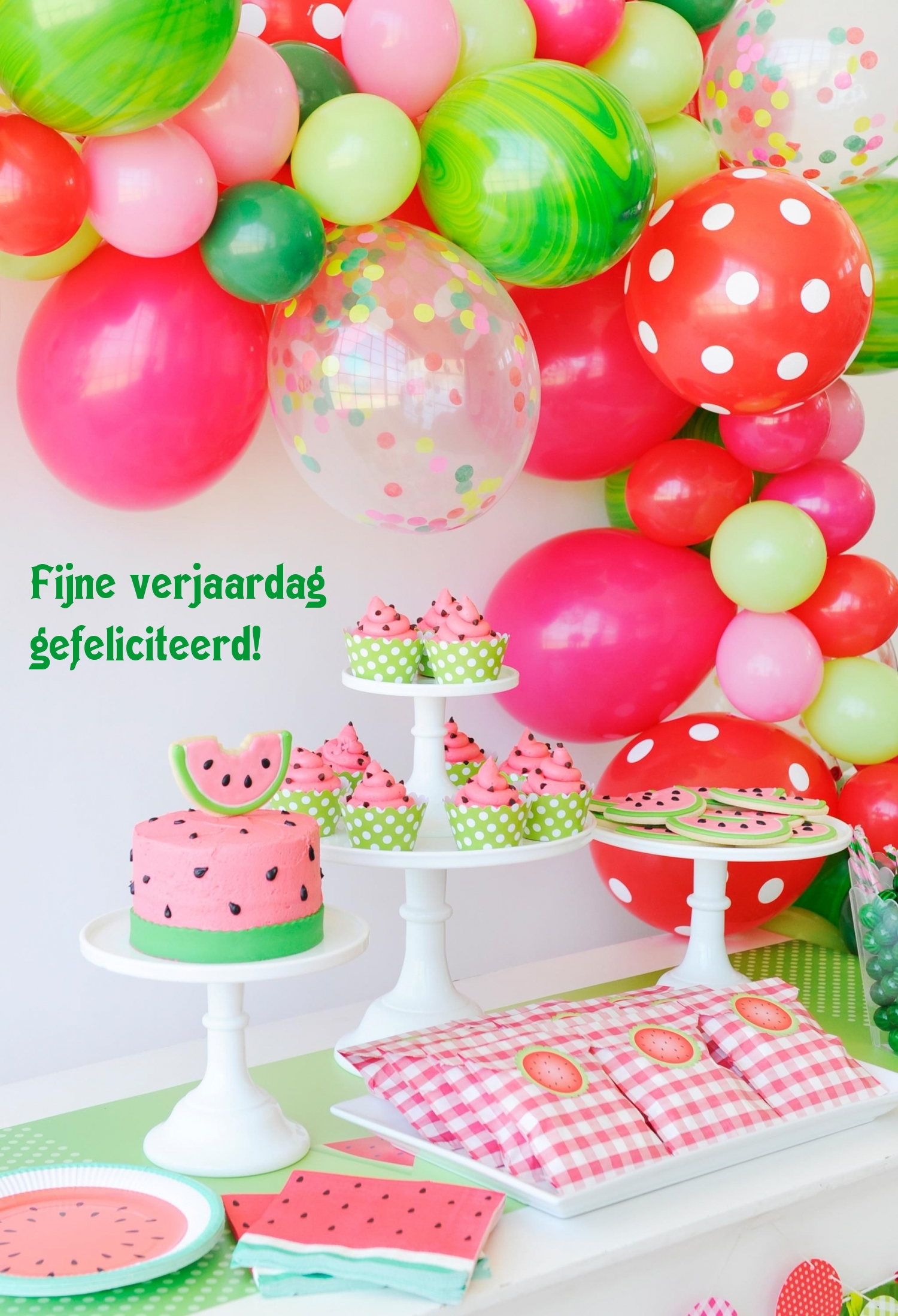 Fijne verjaardag gefeliciteerd!