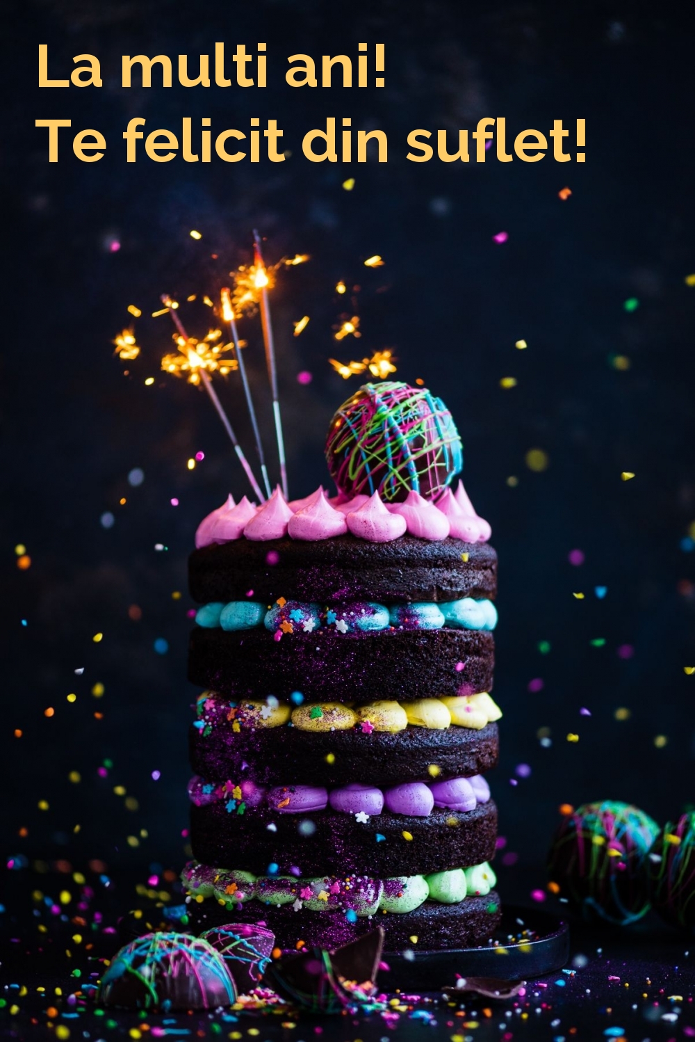 La multi ani! Te felicit din suflet!