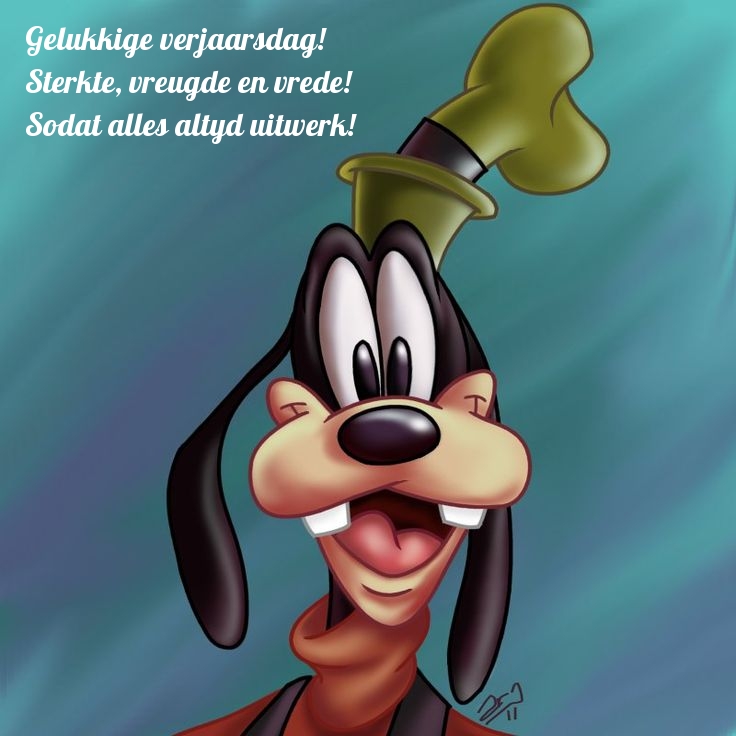 Gelukkige verjaarsdag!