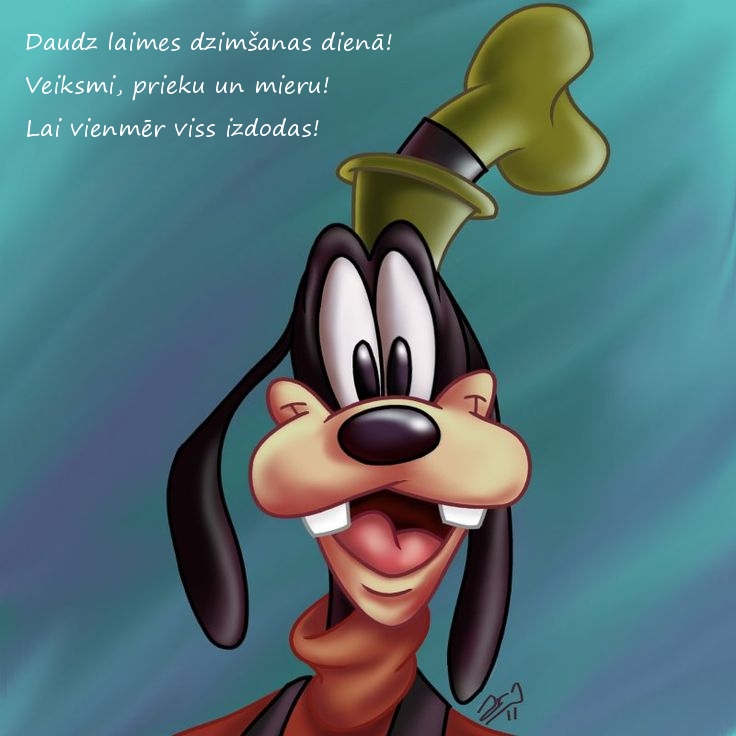 Daudz laimes dzimšanas dienā!
