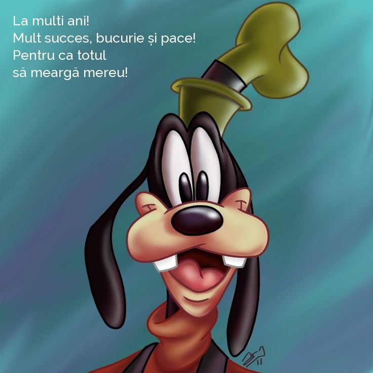 La multi ani! Mult succes, bucurie și pace!