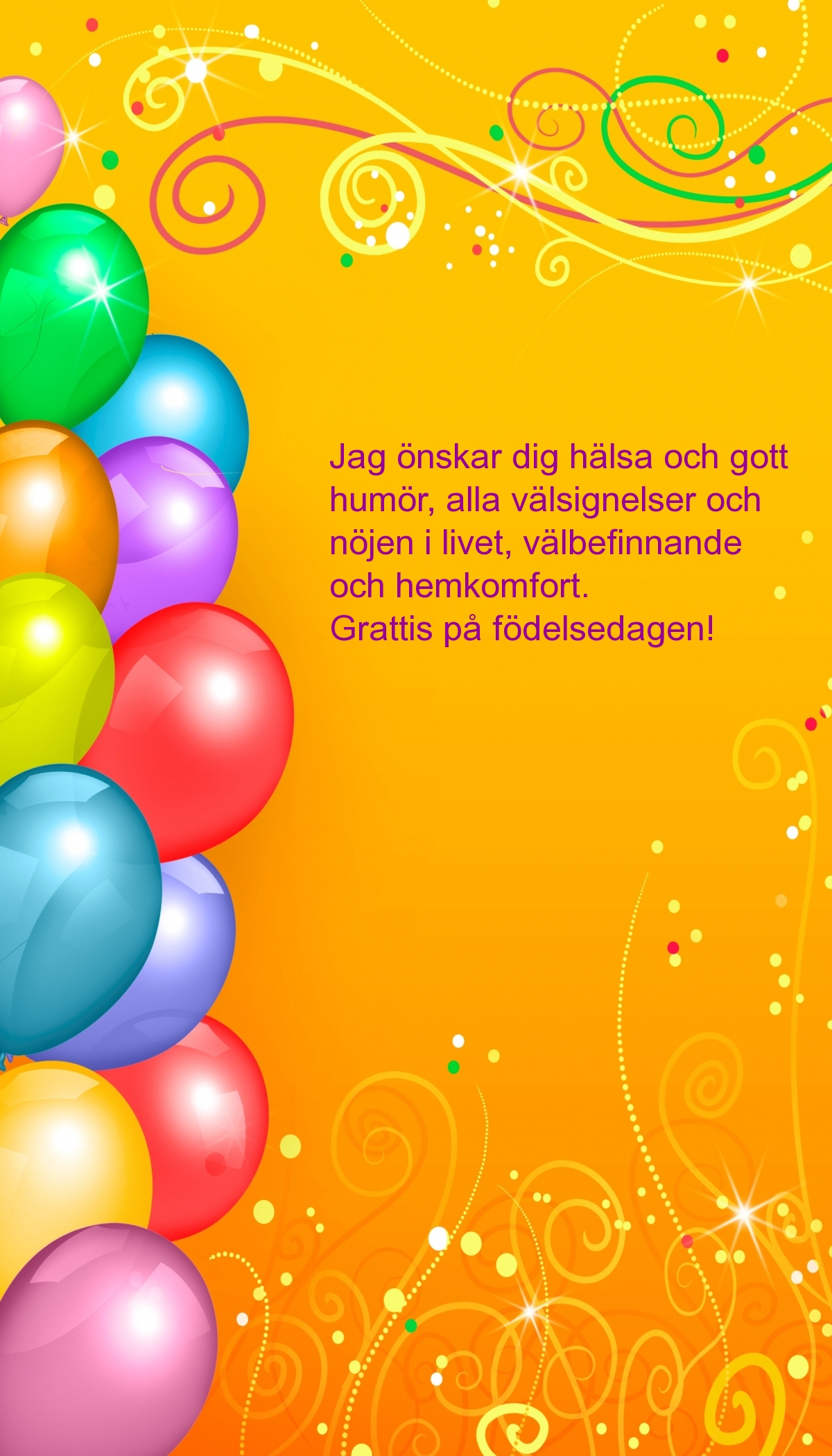 Grattis på födelsedagen!