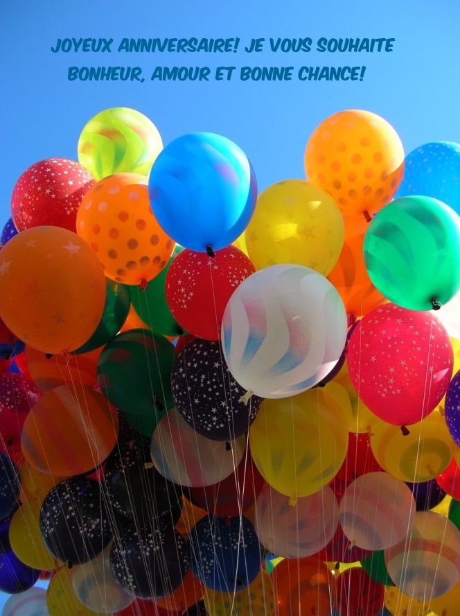Joyeux anniversaire!