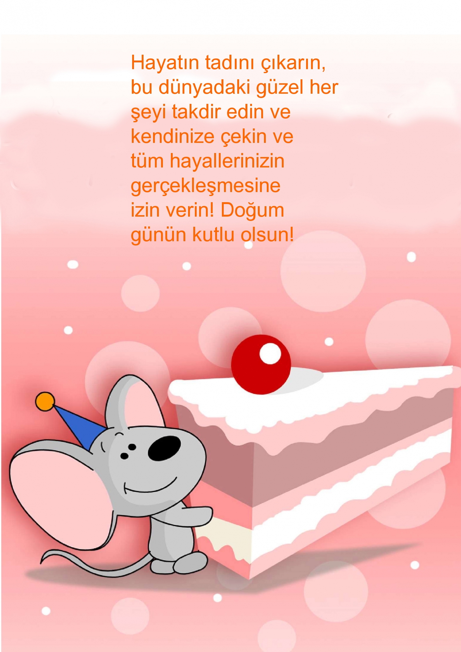 Hayatın tadını çıkarın, bu dünyadaki güzel her şey