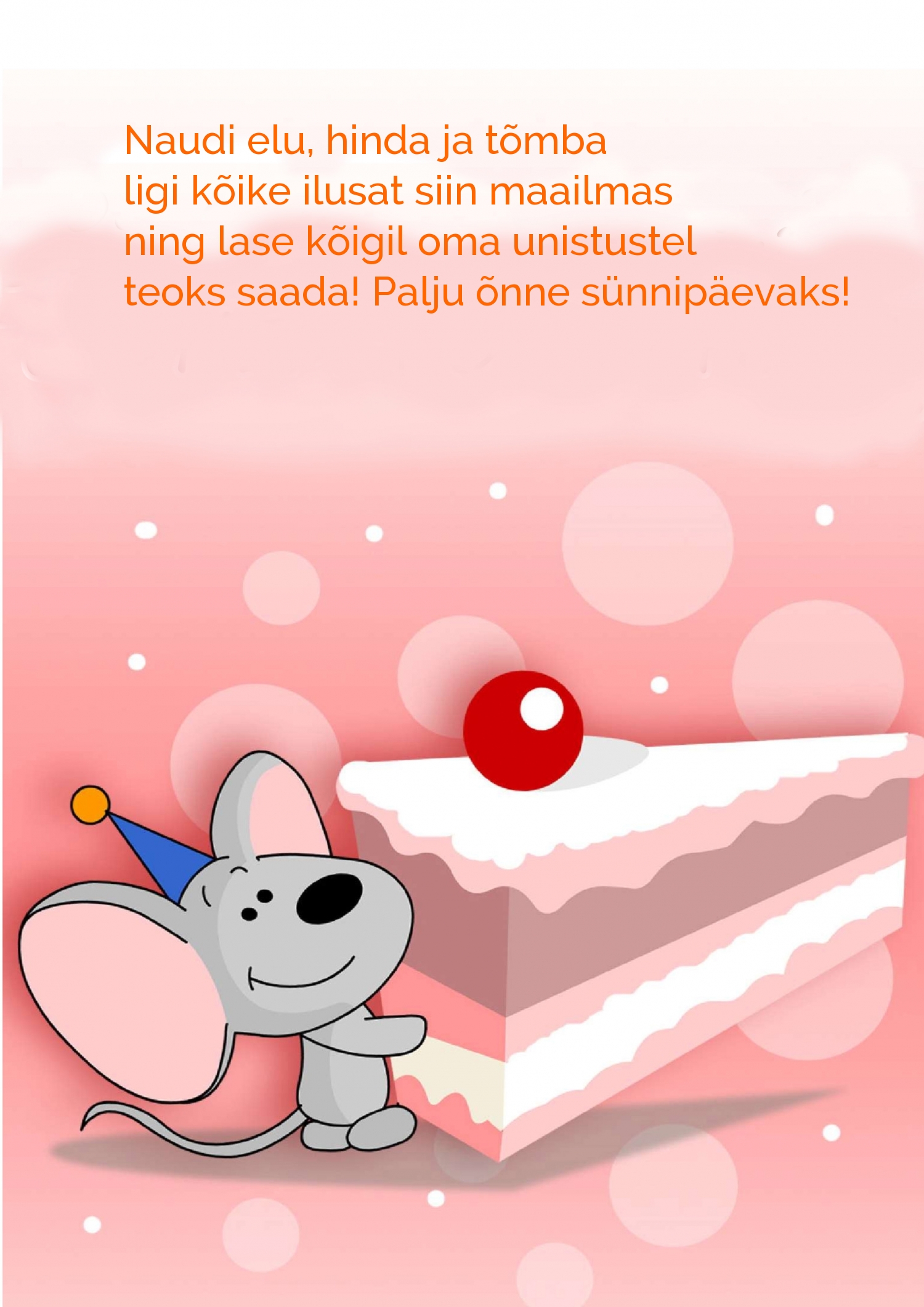 Palju õnne sünnipäevaks!