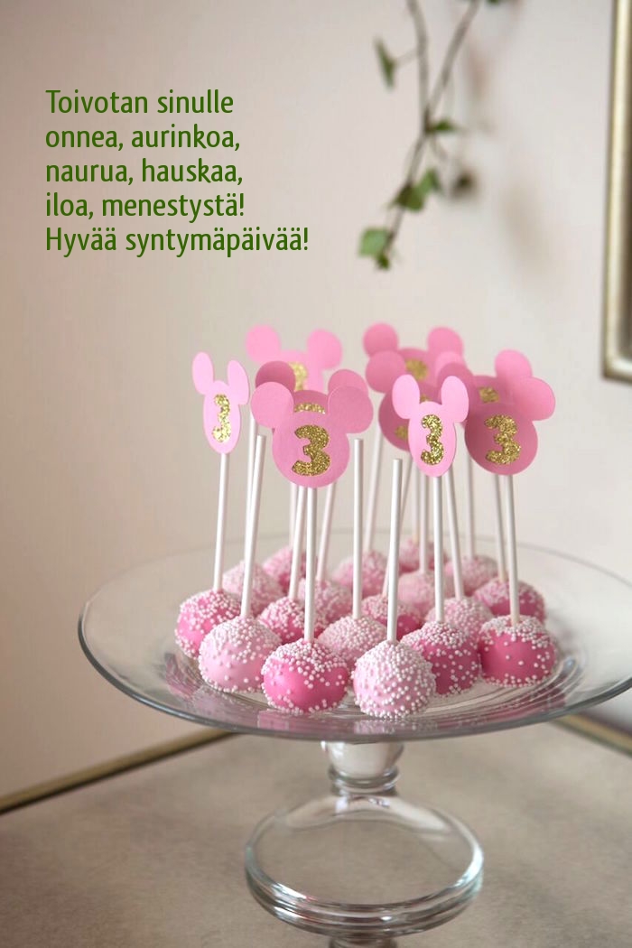 Hyvää syntymäpäivää!