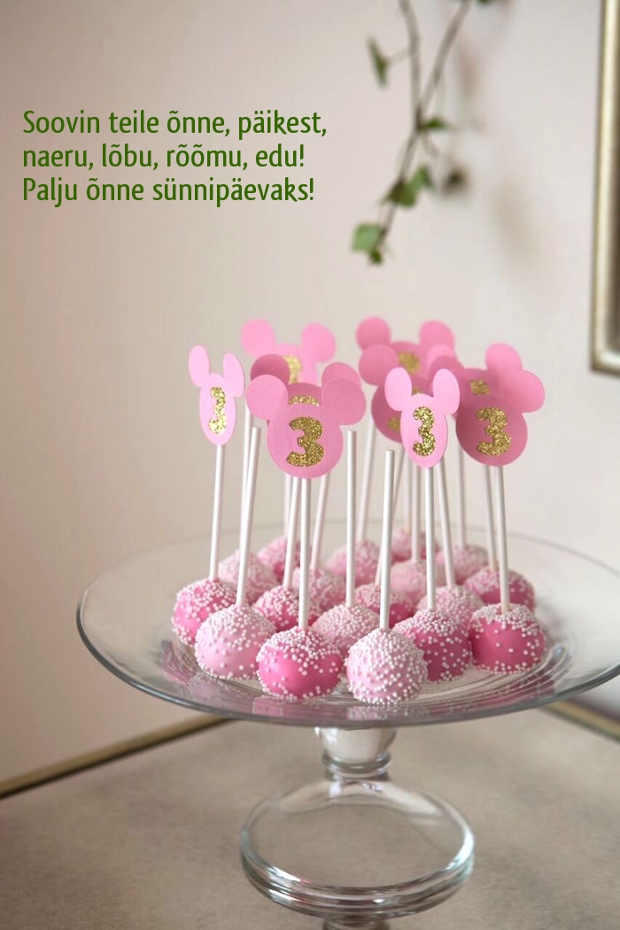 Palju õnne sünnipäevaks!