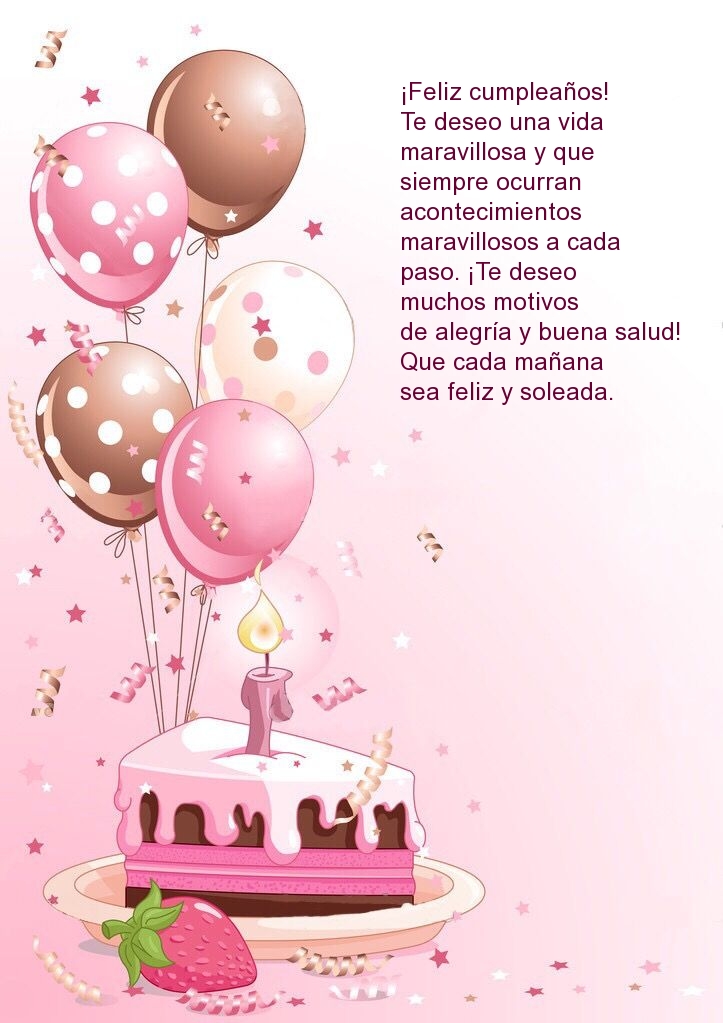 ¡Feliz cumpleaños!