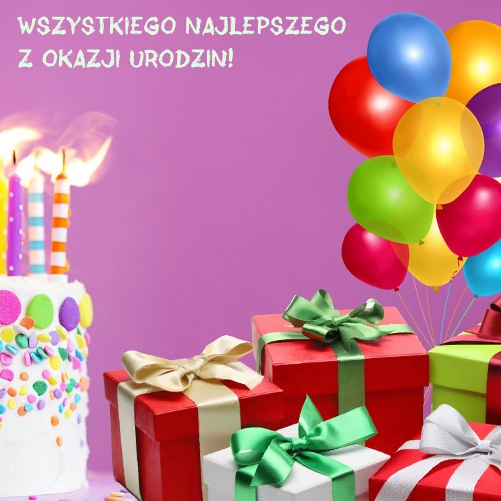 Wszystkiego najlepszego z okazji urodzin!