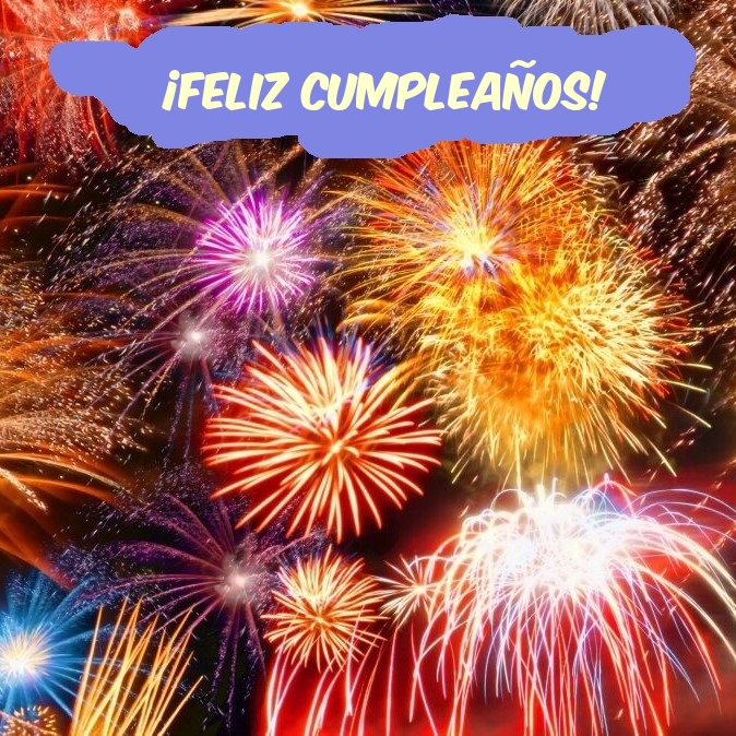 ¡Feliz cumpleaños!