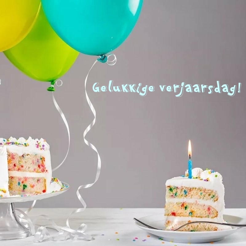 Gelukkige verjaarsdag!