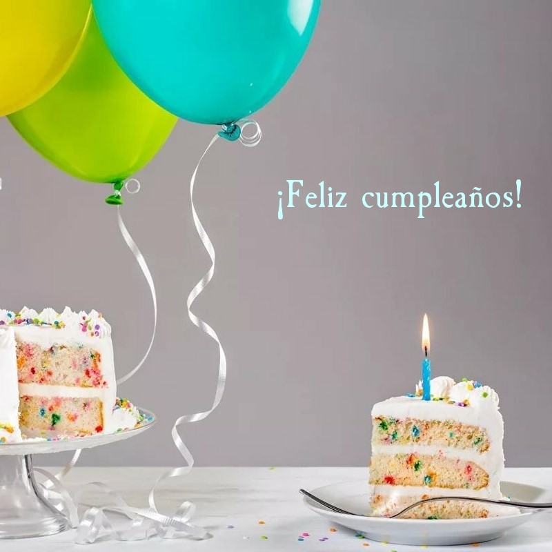 ¡Feliz cumpleaños!