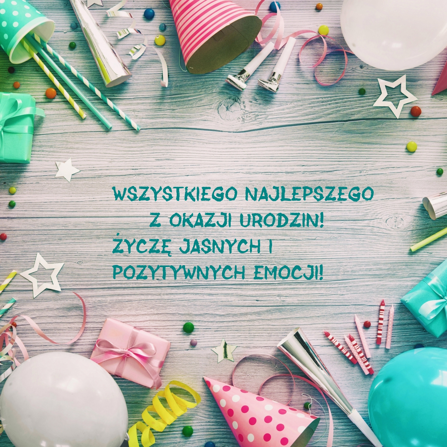 Wszystkiego najlepszego z okazji urodzin!