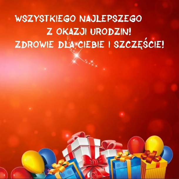 Wszystkiego najlepszego z okazji urodzin!