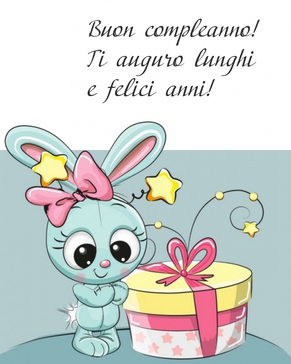 Buon compleanno! Ti auguro lunghi e felici anni!