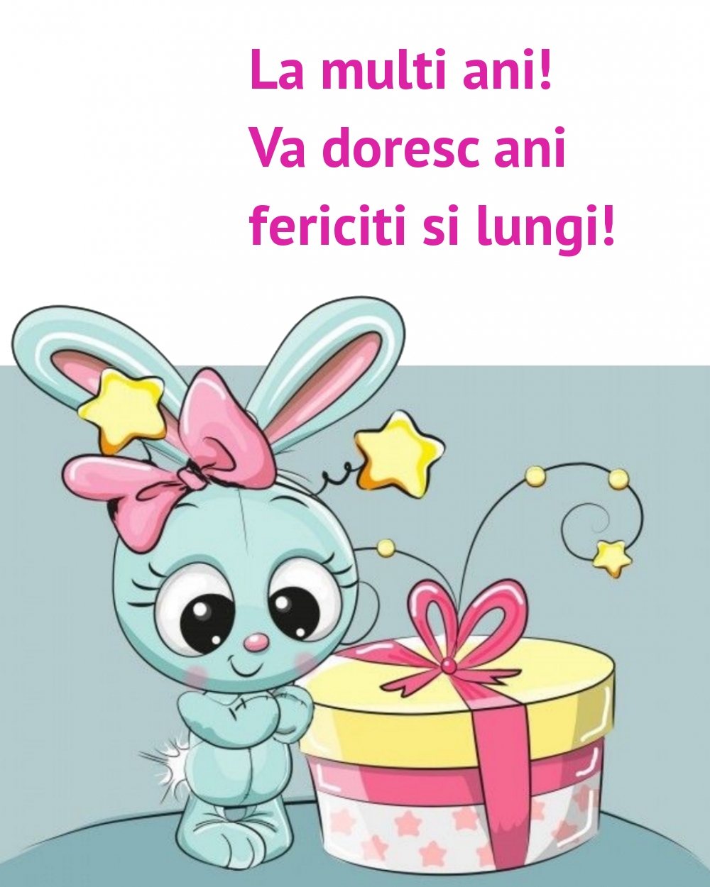 La multi ani! Va doresc ani fericiti si lungi!