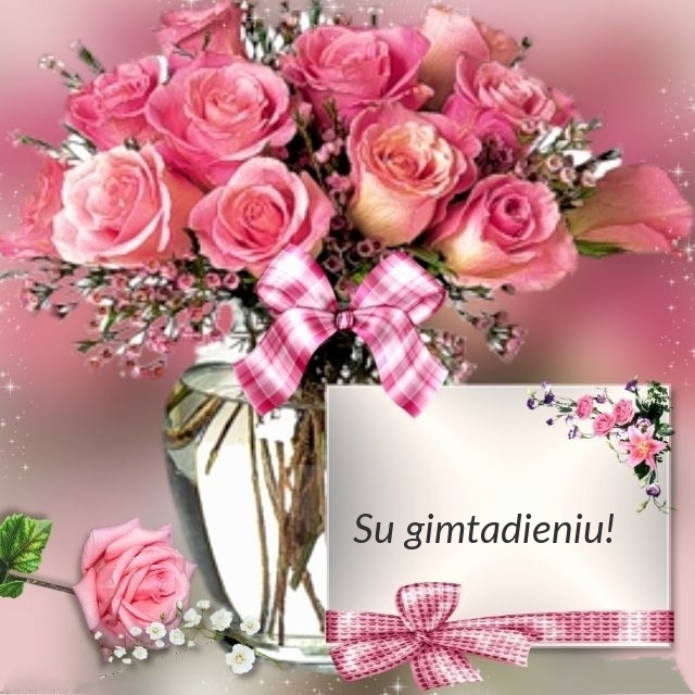 Su gimtadieniu!