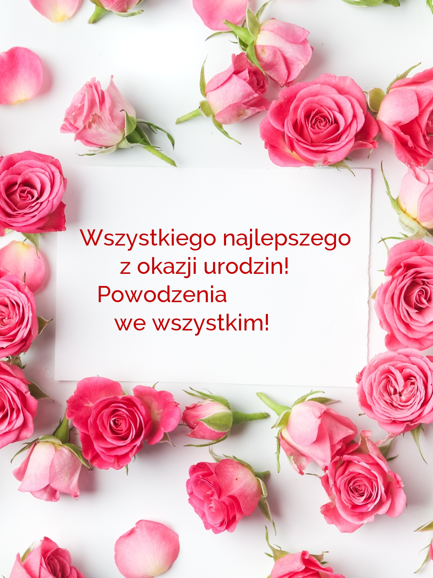 Wszystkiego najlepszego z okazji urodzin!