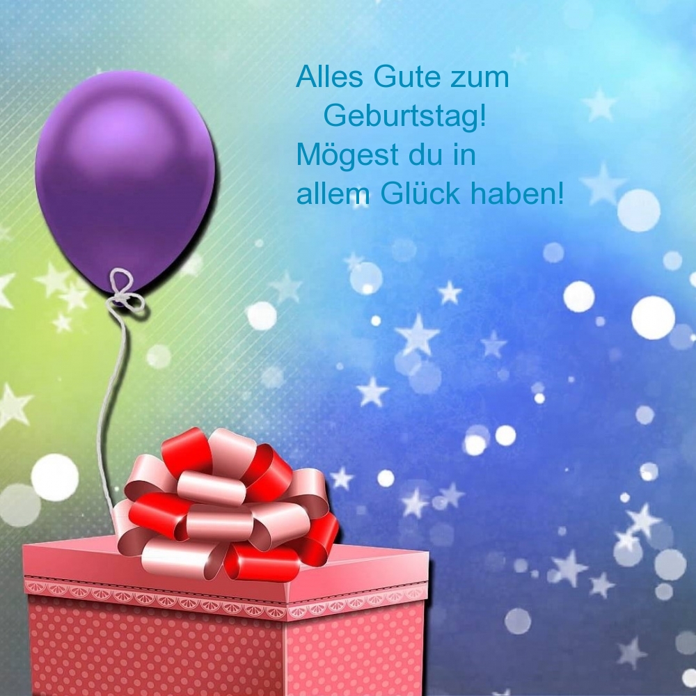 Alles Gute zum Geburtstag!