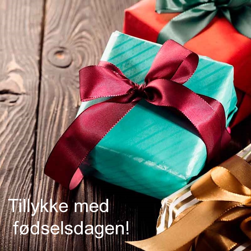 Tillykke med fødselsdagen!