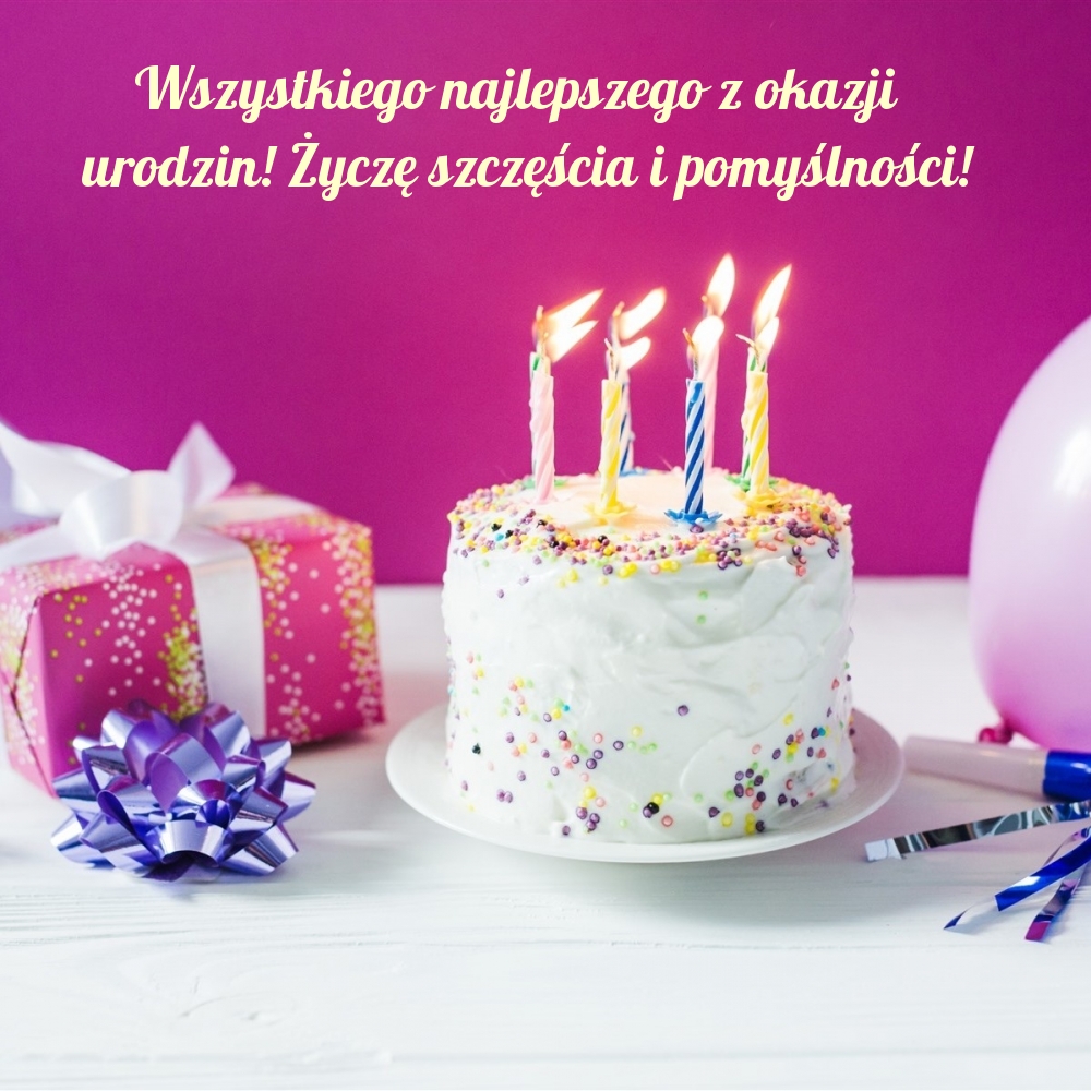 Wszystkiego najlepszego z okazji urodzin!