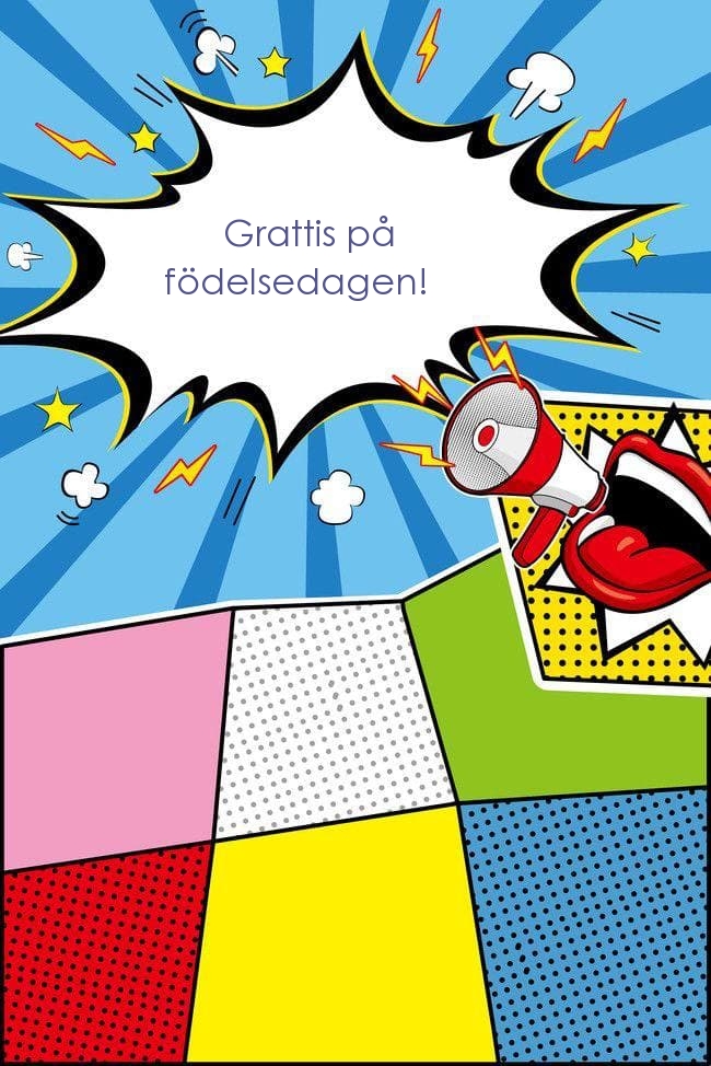 Grattis på födelsedagen!