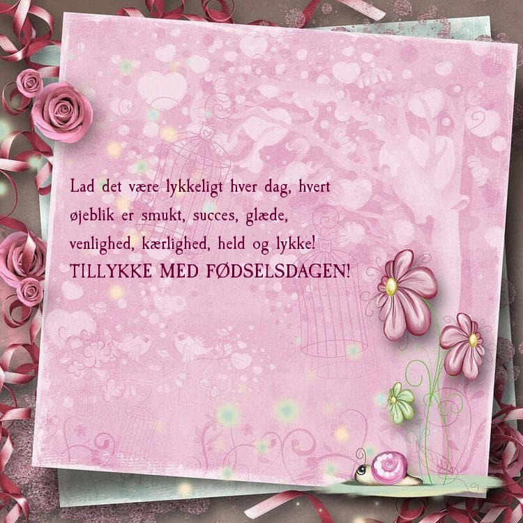 Lad det være lykkeligt hver dag, hvert øjeblik er smukt