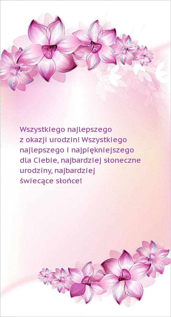 Wszystkiego najlepszego z okazji urodzin!
