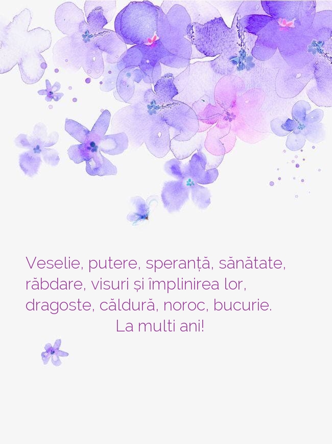 La multi ani! Veselie, putere, speranță, sănătate