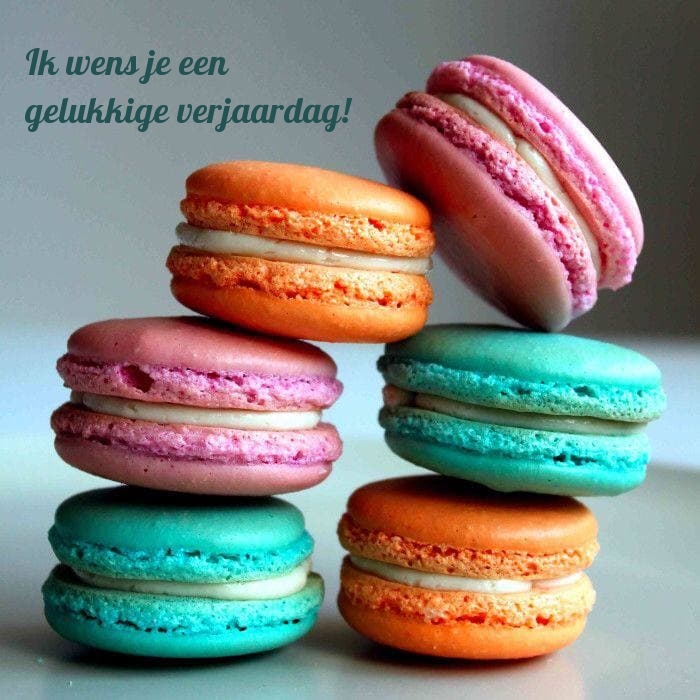 Ik wens je een gelukkige verjaardag!