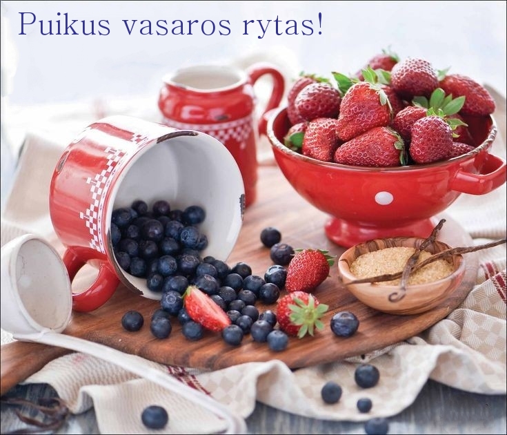 Puikus vasaros rytas!