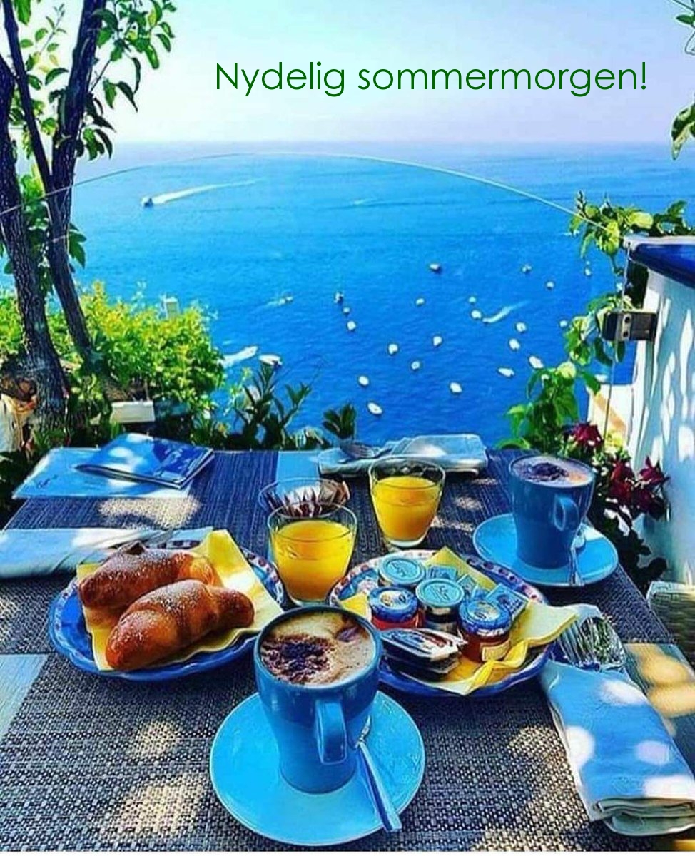 Nydelig sommermorgen!