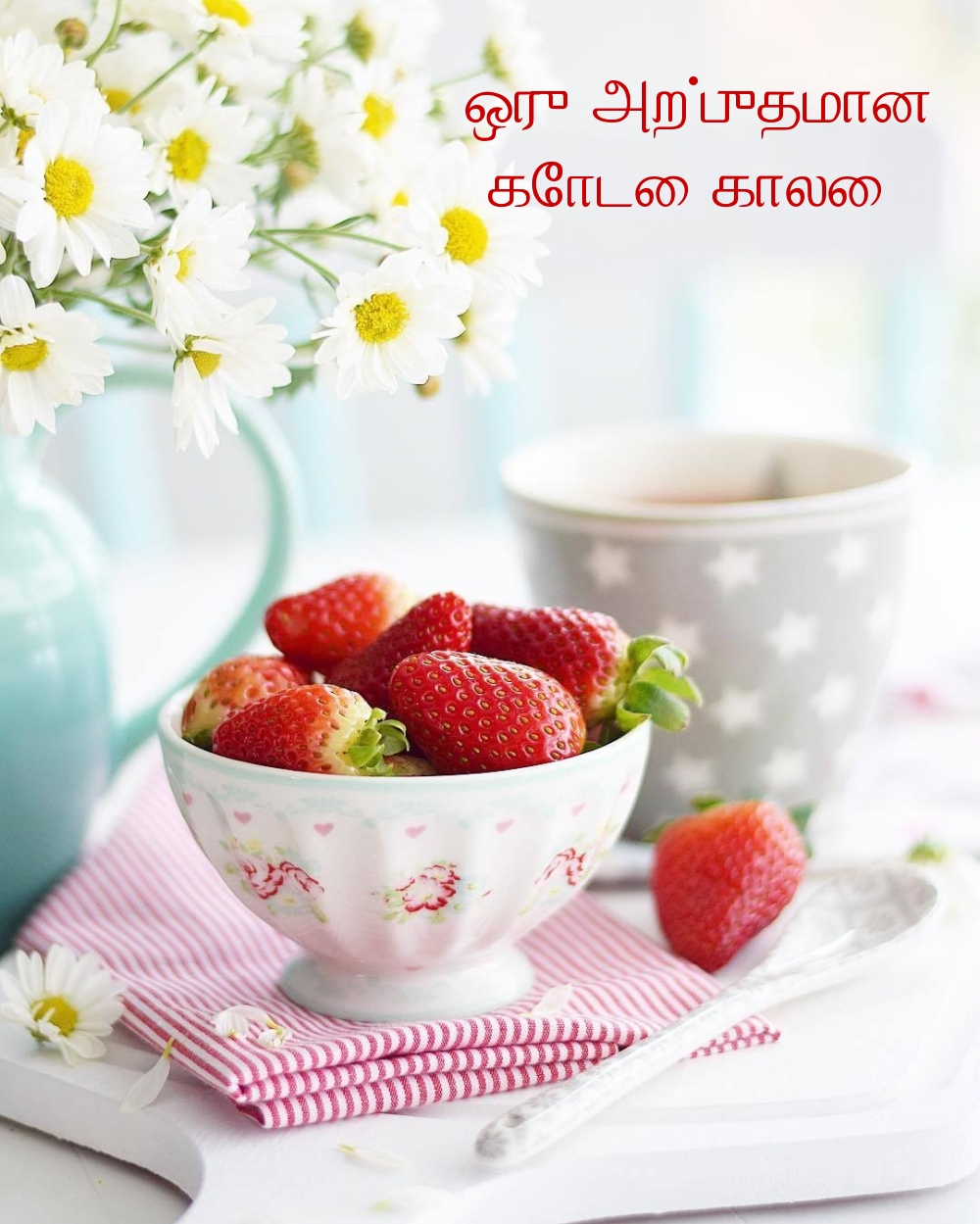 ஒரு அற்புதமான கோடை காலை!