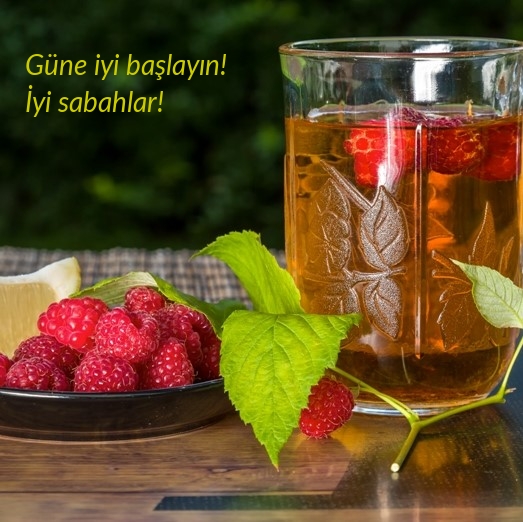 Güne iyi başlayın! İyi sabahlar!