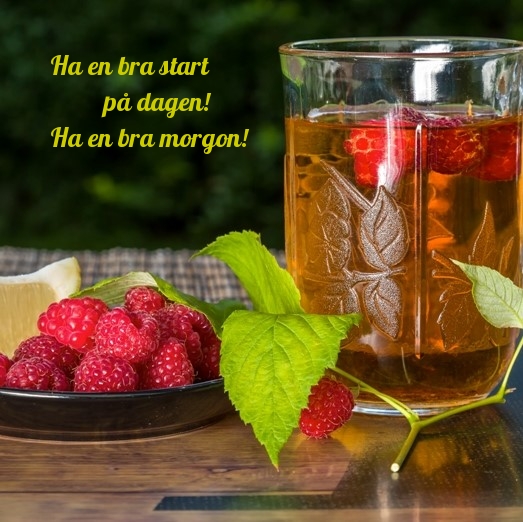 Ha en bra start på dagen! Ha en bra morgon!