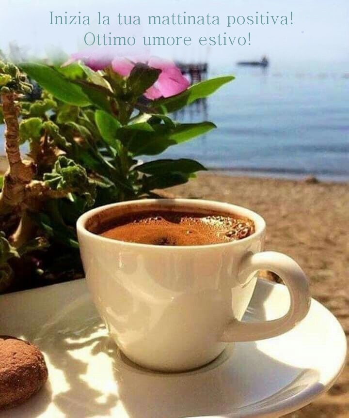 Inizia la tua mattinata positiva! Ottimo umore estivo!