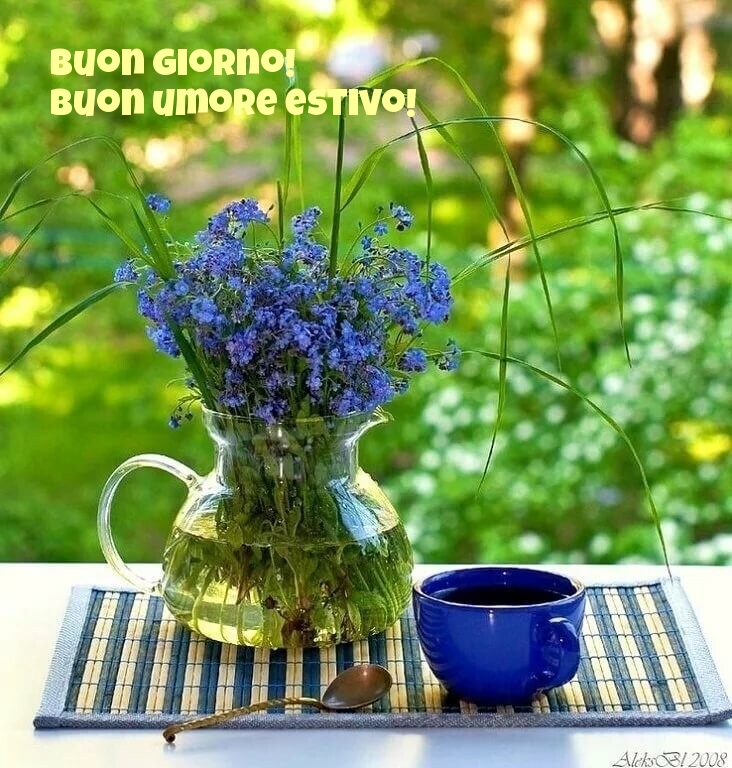 Buon giorno! Buon umore estivo!