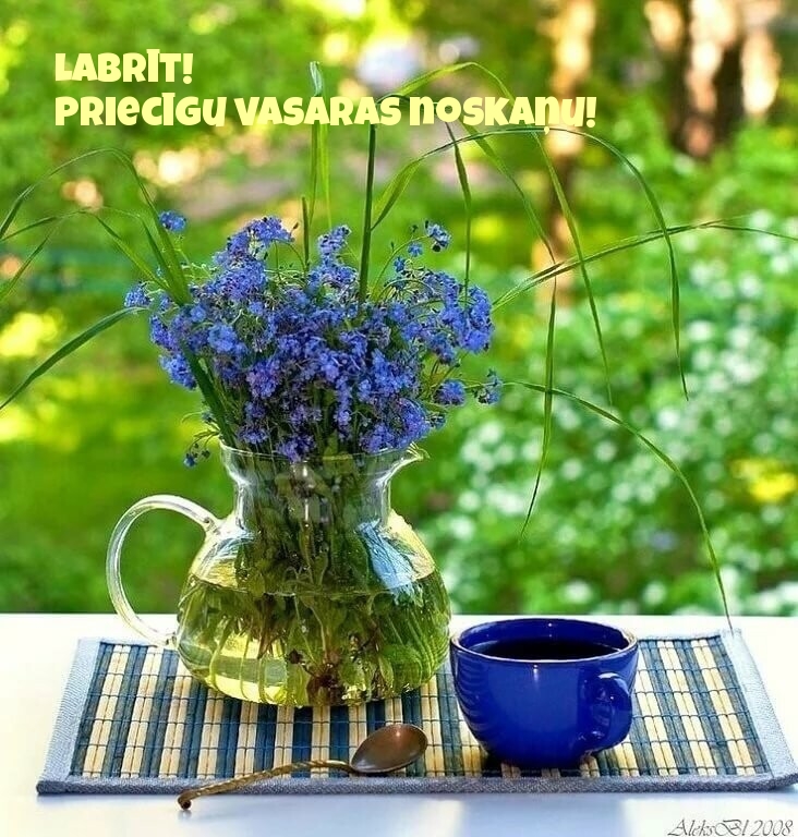 Labrīt! Priecīgu vasaras noskaņu!
