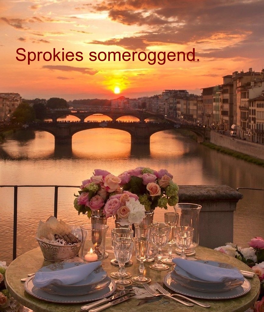 Sprokies someroggend.