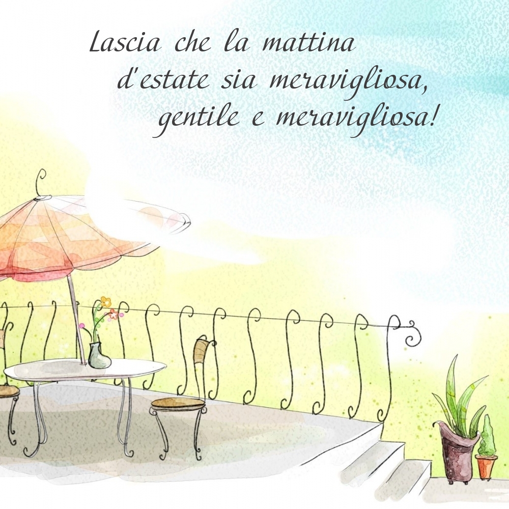 Lascia che la mattina d