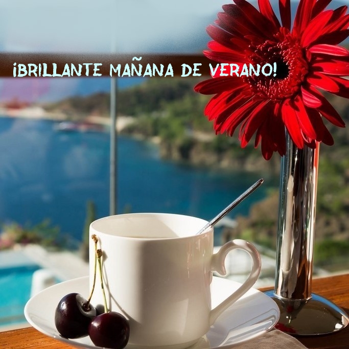 ¡Brillante mañana de verano!